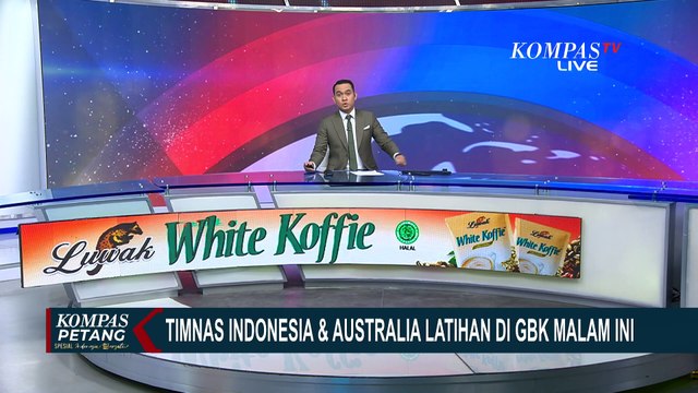 Jelang Laga Kualifikasi Piala Dunia 2026, Timnas Indonesia dan Australia Latihan di GBK Malam Ini