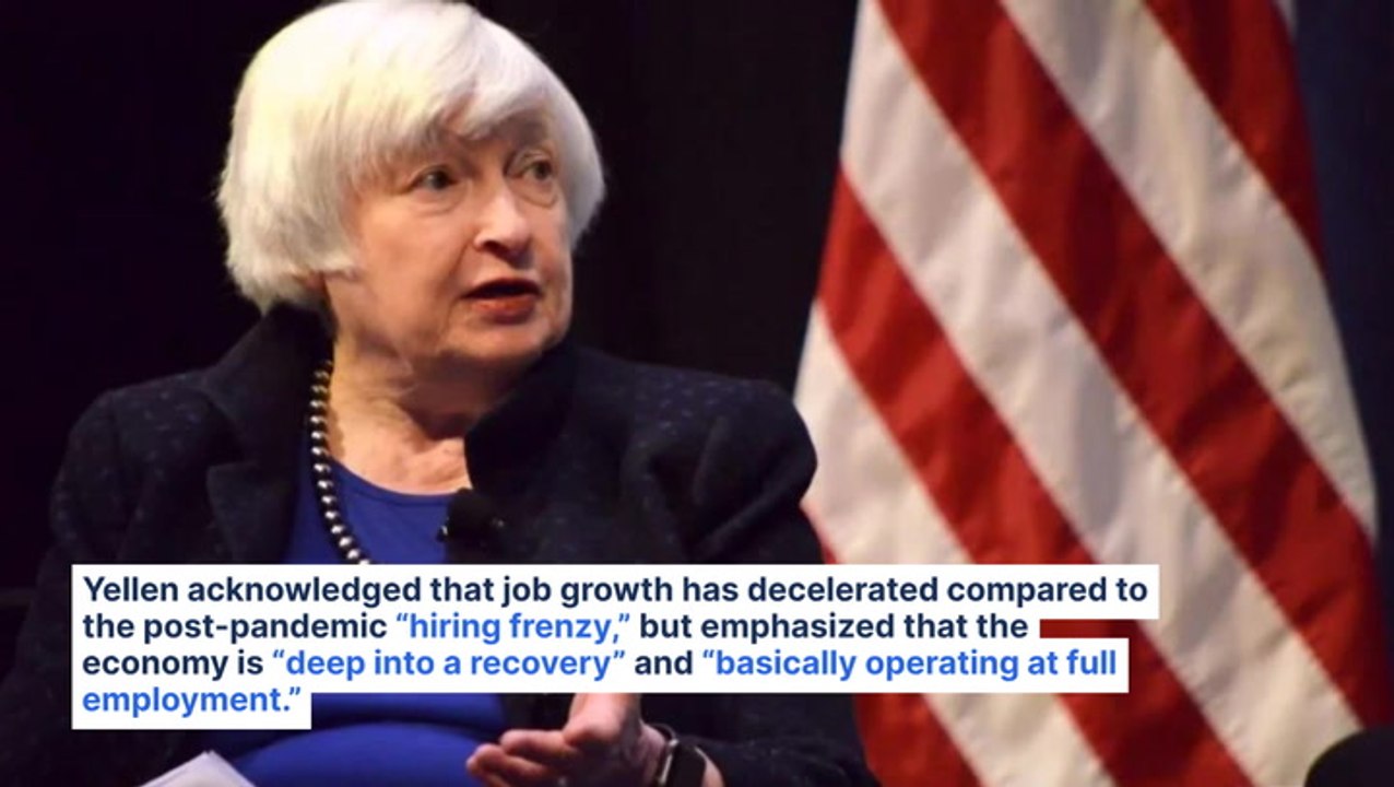 Janet Yellen Predicts 'Soft Landing' For US Economy Despite Job Growth Concerns: 'We're Not Seeing Meaningful Layoffs'