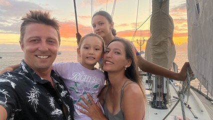 Couple pulled their children out of school to travel to Africa on a yacht