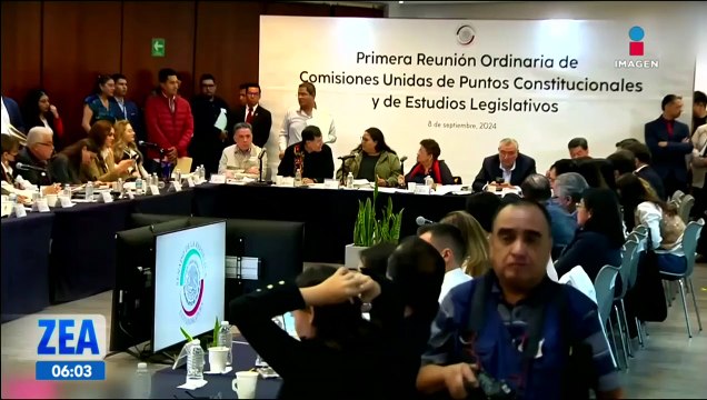 Comisiones del Senado aprueban la reforma al Poder Judicial