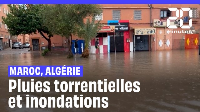 Des pluies torrentielles et des inondations au Maroc et en Algérie font plusieurs victimes