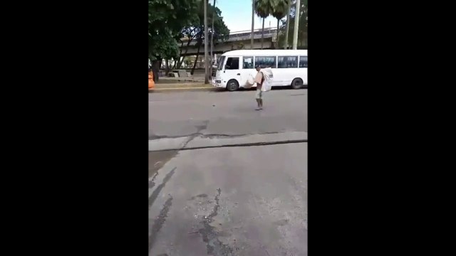 Karma VS motard pas sympa