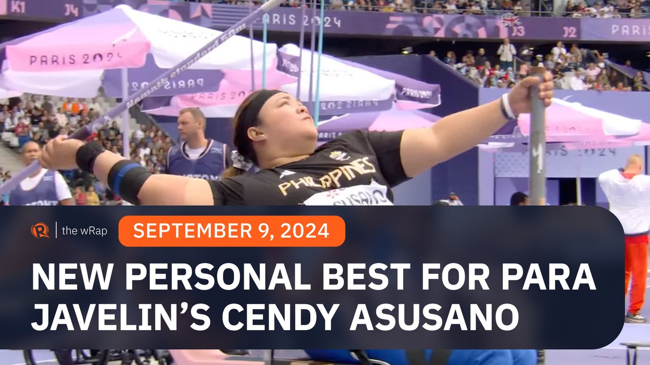 Cendy Asusano falls short of javelin throw medal to wrap up PH campaign in Paralympics