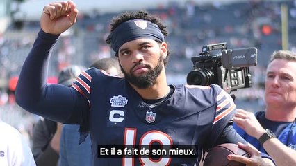 Bears - Moore : “Je pense que Caleb Williams s'en est très bien sorti”