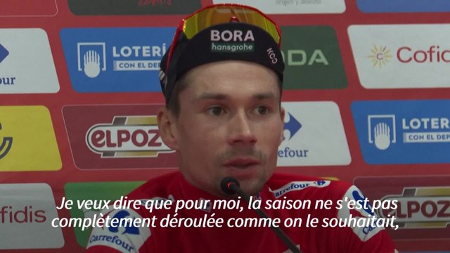 Roglic tout simplement heureux après sa quatrième victoire de la Vuelta