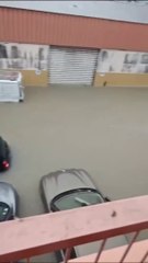 Les routes de Martinique inondées