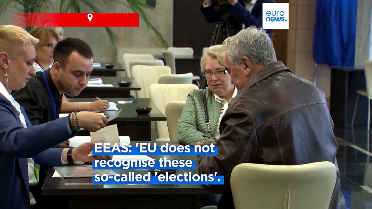 'Crimea is Ukraine': EU denounces 'elections' in Russian-occupied territory