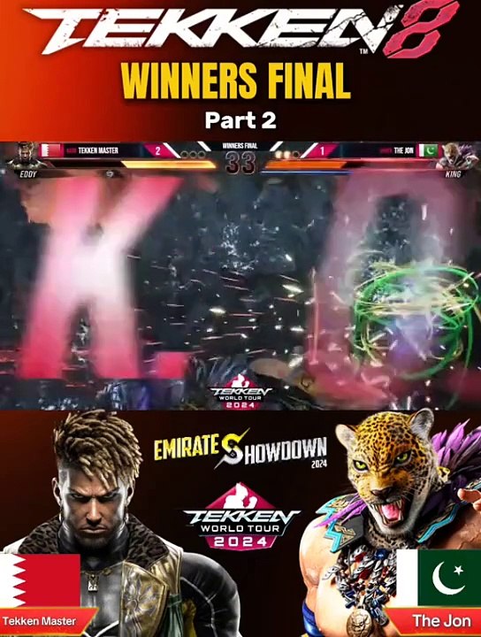 Part 2 | Winners Final | The Jon (King) Vs Tekken Master (Eddy) | Tekken 8 Emirate Showdown |