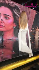 #هنا_الزاهد بفستان أبيض مكشوف وتهدي تكريمها لـ #هشام_ماجد بحفل #دير_جيست