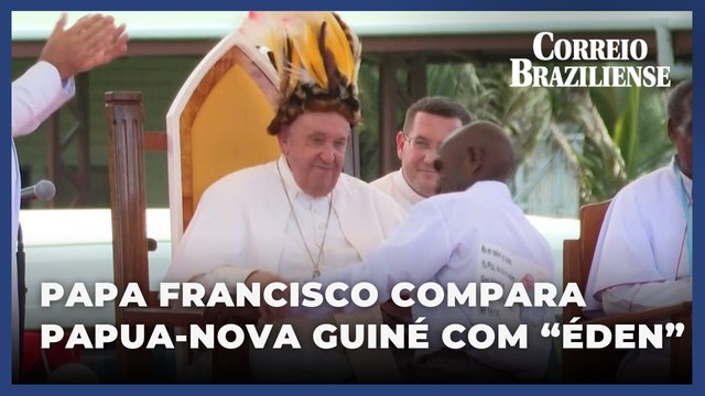Papa Francisco visita comunidade remota de Papua-Nova Guiné e compara com o Éden