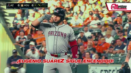 ¡Eugenio Suárez sigue encendido!