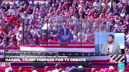 USA 2024: Vastly different strategies as Harris, Trump prepare for TV debate