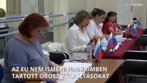 Az EU nem ismeri el a Krímben tartott orosz regionális választásokat