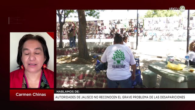 Autoridades de Jalisco no reconocen el grave problema de las desapariciones: Carmen Chinas