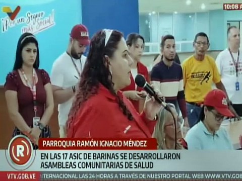 Barinas | 17 ASIC desarrollaron asambleas comunitarias de salud para debatir Ley contra el Fascismo