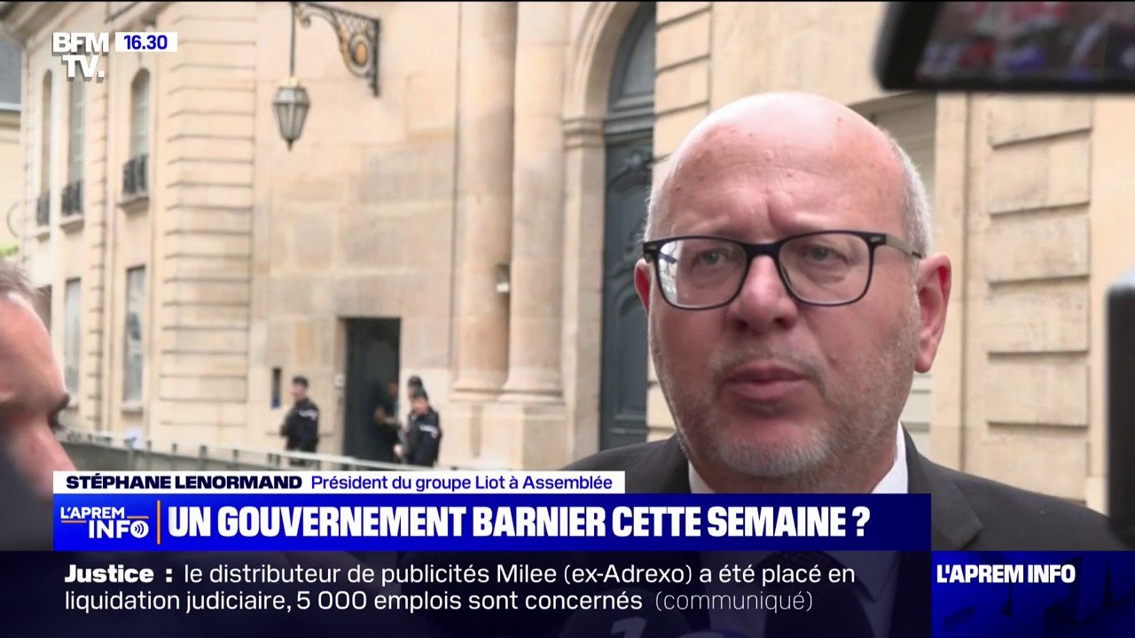 "On est venus pour lui dire quelles étaient pour nous les priorités": les représentants du groupe Liot reçus par Michel Barnier à Matignon