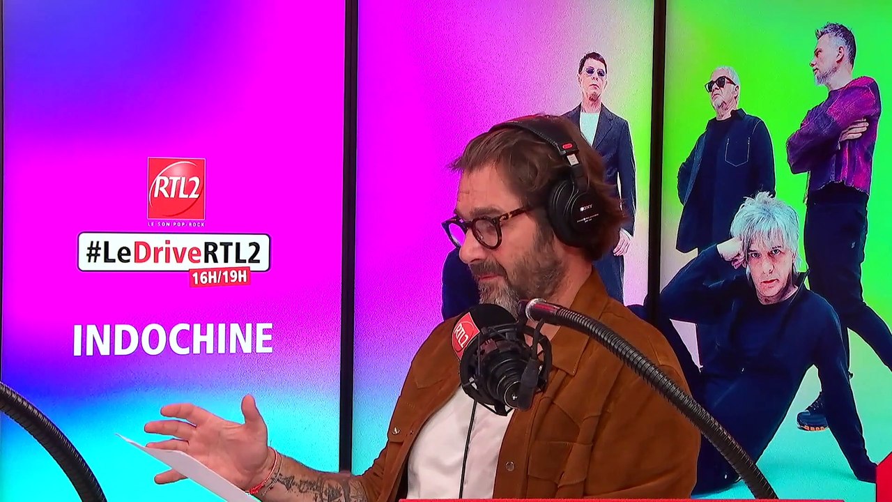 INTERVIEW - Indochine dans #LeDriveRTL2 (09/09/24)