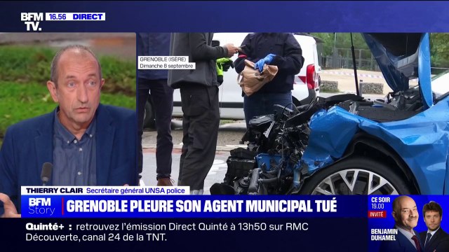 Grenoble: C'est un père de famille qui a fait un acte de bravoure , assure Thierry Clair, secrétaire général UNSA Police