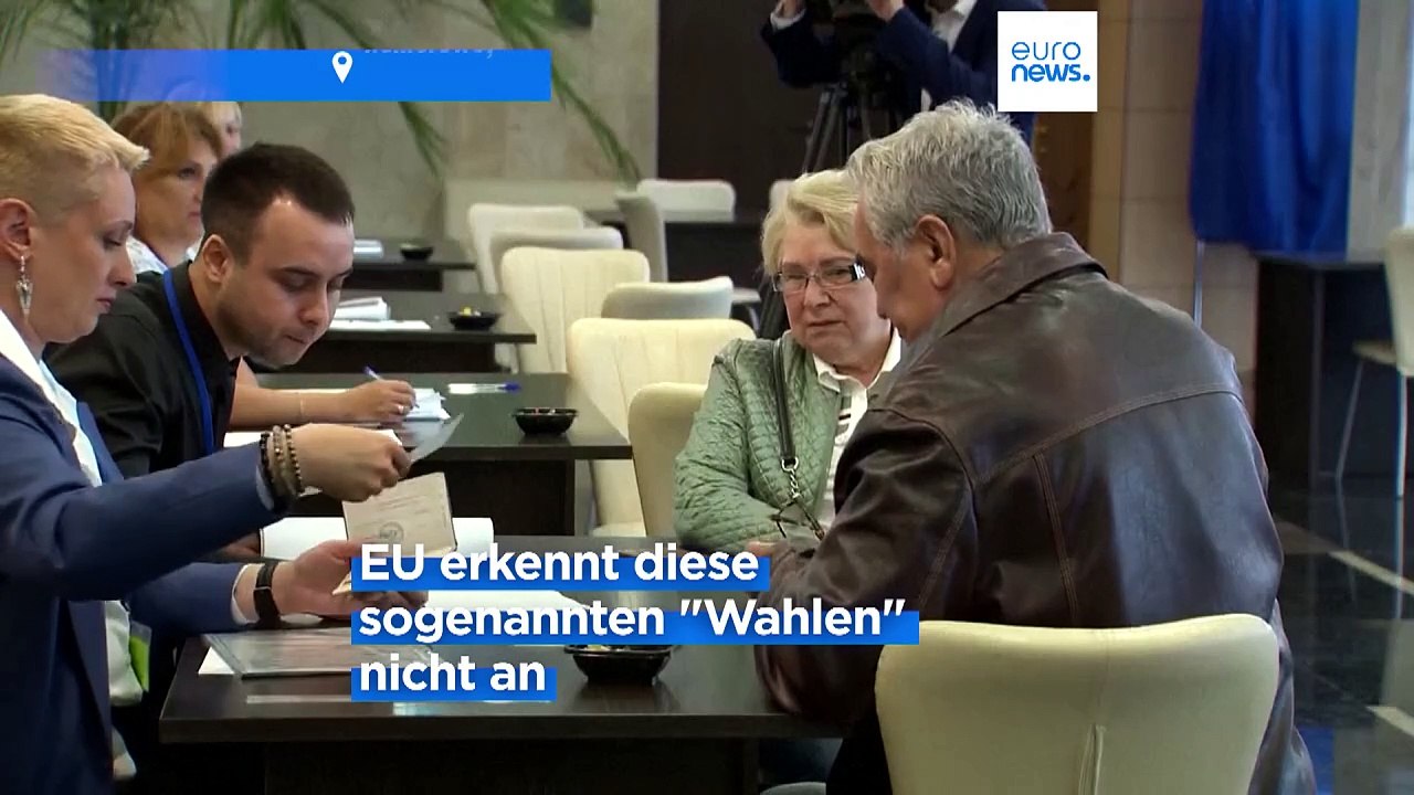 EU kritisiert russische 'Wahl' auf annektierter Halbinsel Krim