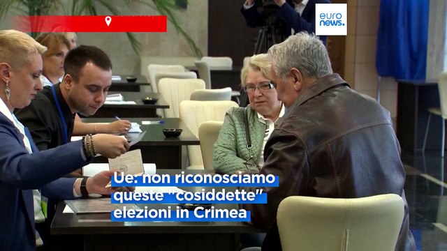 Elezioni regionali in Russia: l'Ue condanna voto in Crimea, viola il diritto internazionale