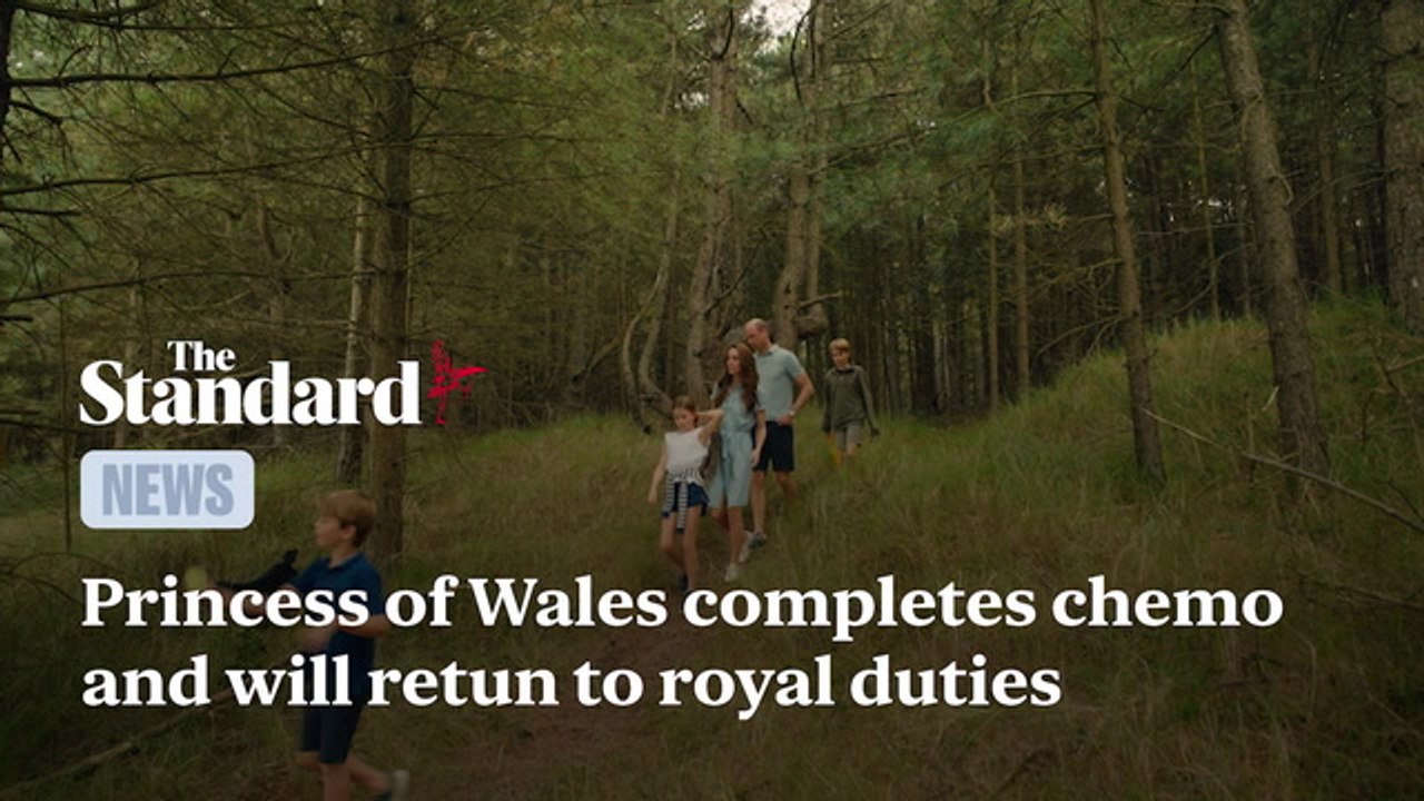 Princess of Wales completes chemo and will retun to royal duties