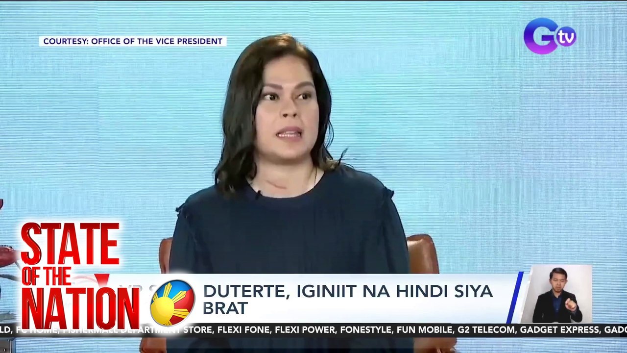 State of the Nation (Part 2) Hindi raw bratinella si VP Sara; atbp.