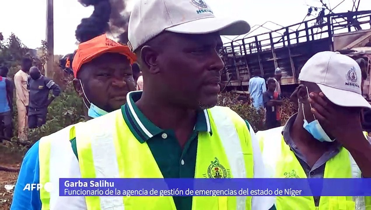 Medio centenar de muertos en Nigeria tras la explosión de un camión cisterna