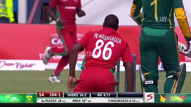 Hashim Amla 122- Vs Zimbabwe 1st Odi At Bulawayo 2014 Odi Series Highlights Amla Match Winner