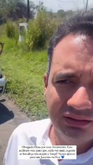 Candidato a prefeito de Juazeiro sofre acidente de carro durante viagem