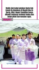 Tahniah Jue dan suami, selamat pengantin baharu. Semoga berbahagia hingga ke syurga