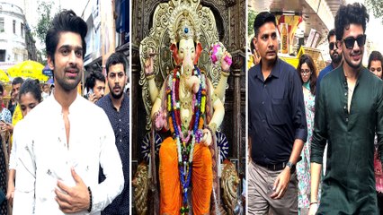 Ganesh Chaturthi 2024: Abhishek Kumar और Vishal Pandey ने किए Lalbagucha Raja के दर्शन! |Filmibeat
