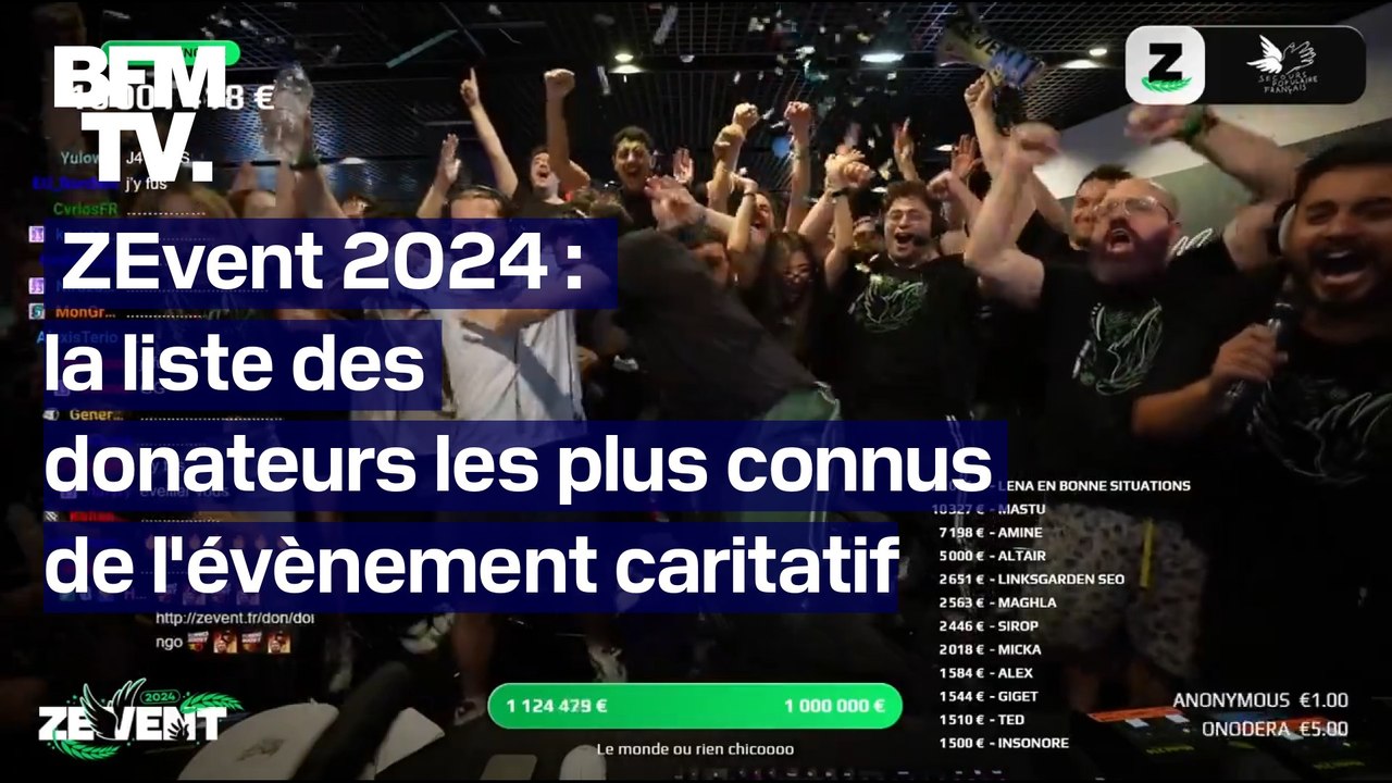 Léon Marchand, Léna Situations, Antoine Griezmann: ces personnalités qui ont donné au ZEvent