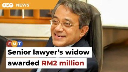 Senior lawyer’s widow awarded RM2mil for medical negligence