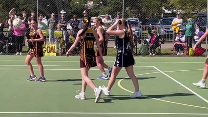 The final minutes of Mount Pleasant's 2024 HDFNL 15-and-under grand final win over Huntly