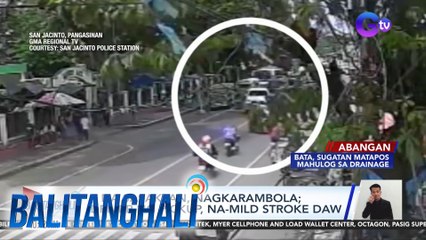 4 na sasakyan, nagkarambola; Driver ng pickup, na-mild strole daw | Balitanghali