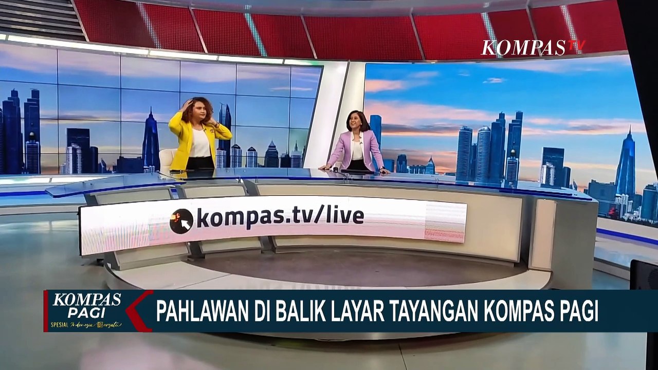 Sajikan Berita Berkualitas Setiap Hari, Inilah 'Pahlawan di Balik Layar' Tayangan Kompas Pagi!