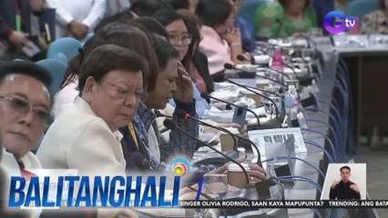 VP Duterte, hindi dumalo sa budget hearing ng OVP sa Kamara; Ilang kongresista, nagkasagutan | Balitanghali