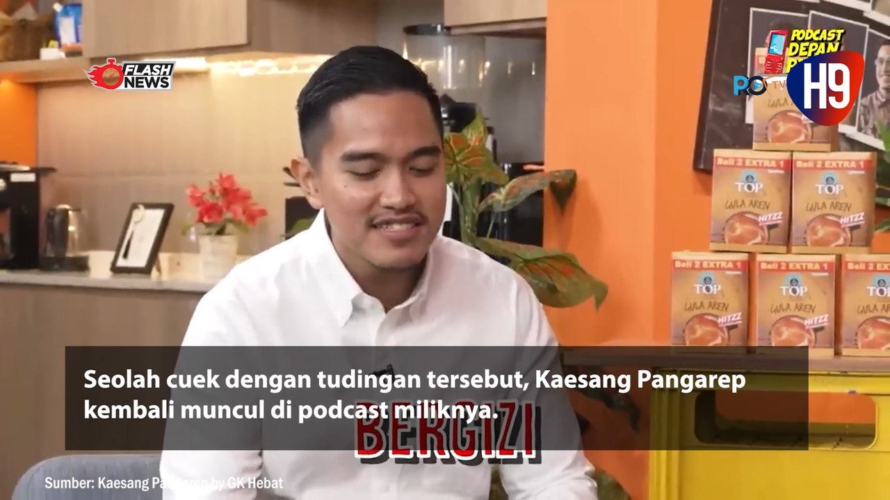 Kaesang Podcast Lagi Tanpa Klarifikasi Jet Pribadi, Dislike-nya Bejibun!