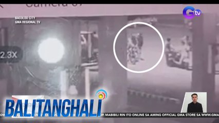 Pagtangay sa motorsiklo ng isang lalaki, sapul sa CCTV | Balitanghali