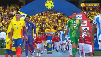 FIFA World Cup Qualifying - CONMEBOL - Argentina vs Colombia 1 x 2  All Goals  Highlights  2024