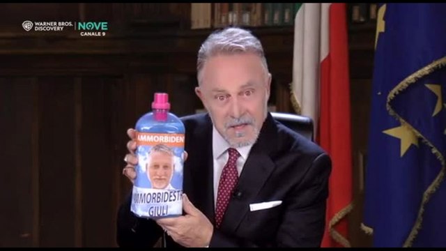 Crozza imita anche Giuli: io amico di Meloni e della sorella ariana