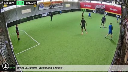 But de Leandro M - LES COPAINS D'ABORD 1