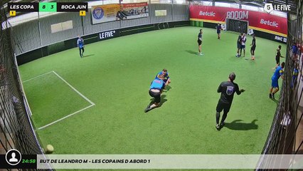 But de Leandro M - LES COPAINS D'ABORD 1