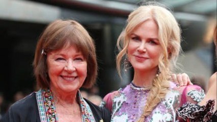 Nicole Kidman No Recoge Su Premio En Venecia Tras Conocer La Muerte De Su Madre