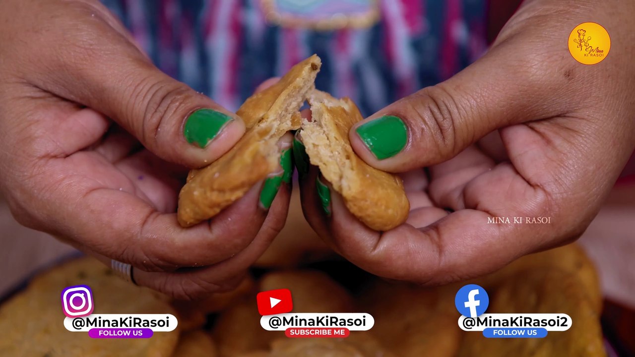 आटे से बनाये हलवाई जैसी  खस्ता मट्ठी सिर्फ 10 मिनट में | Matthi recipe | evening snacks recipe