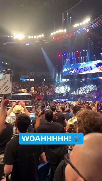 Berlin has adrenaline in their soul!!!  #SmackDown