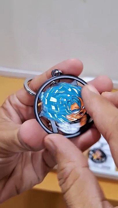 Dragon Ball Anime Keychain, Dragon Ball Z Keychain, Goku Spinner Keychain, FighterZ Key chain