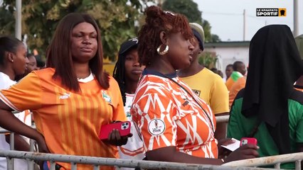Côte d'Ivoire - Zambie avec les supporters mazo