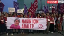 TİP İstanbul İl Örgütü, Narin Güran için eylem yaptı