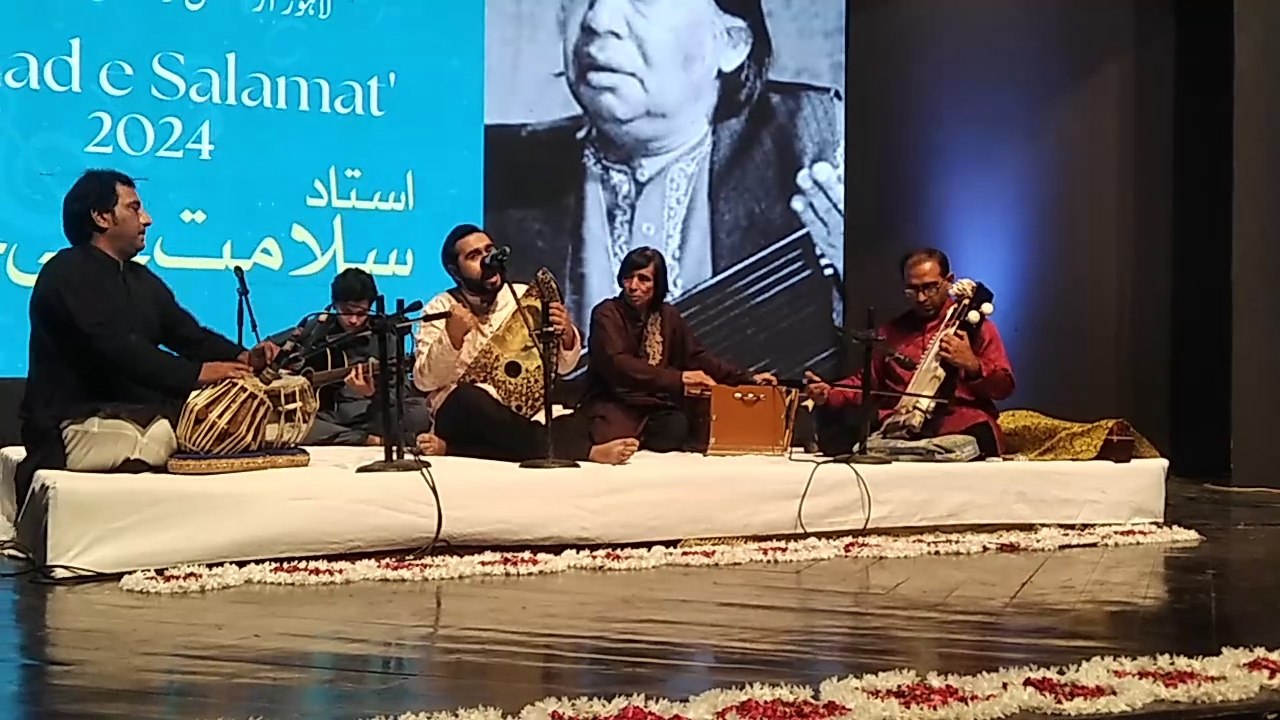 Live Nadir Ali Khan at Yaad e Salamat 2024 Alhamra Lahore (Laaj Rakh Lijo)